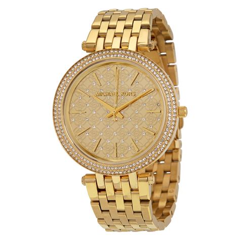 michael kors gold female watch